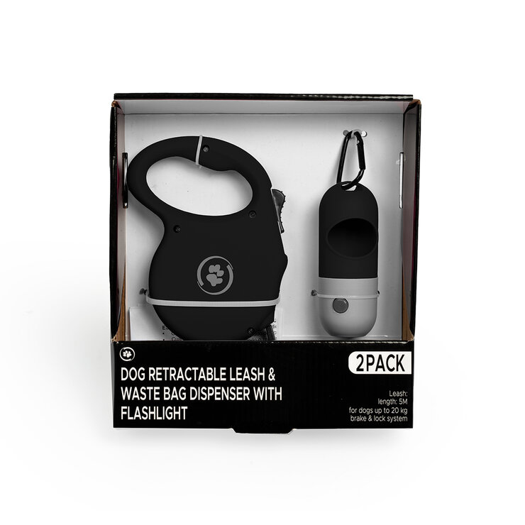 Silver Paw Correa Retractable 2 pzas — Imagen 1 de 4