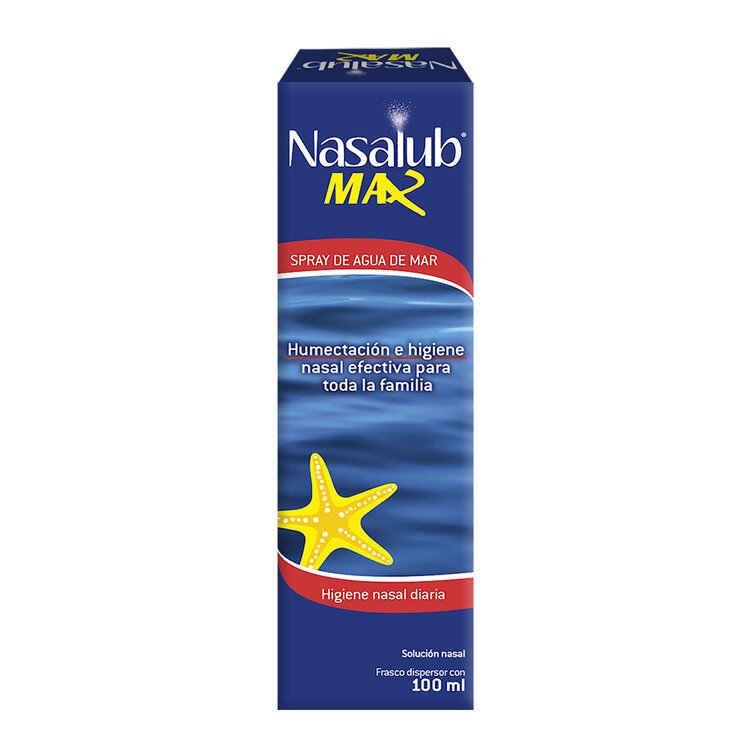 Nasalub Max Spray Agua de Mar 100ml  — Imagen 1 de 2