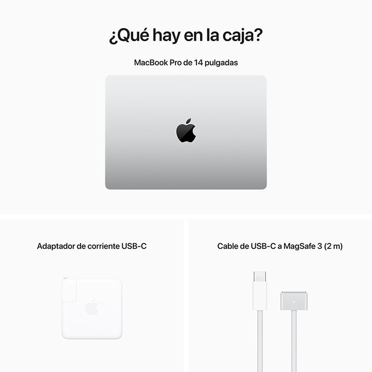 Apple Macbook Pro 14” Chip M2 Pro 512GB Plata  — Imagen 2 de 4
