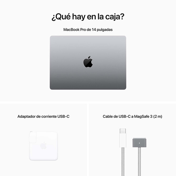 Apple MacBook Pro 14” Chip M2 Max 1TB Gris espacial — Imagen 3 de 4