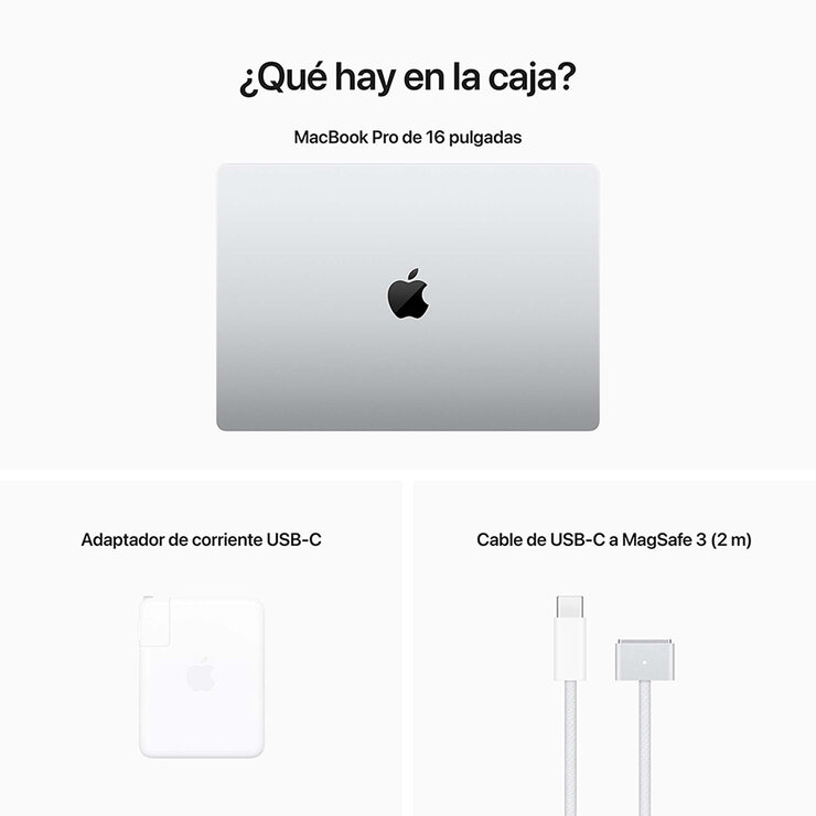 Apple MacBook Pro de 16” Chip M2 Pro 512GB Plata — Imagen 4 de 4