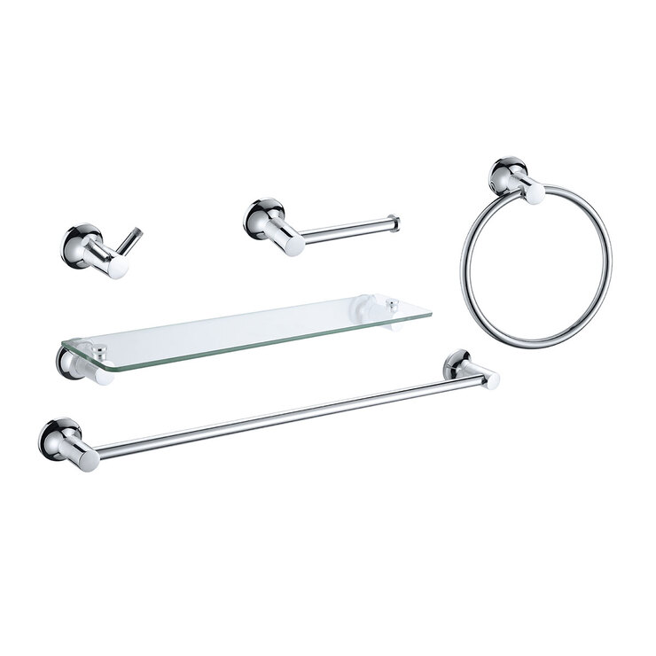 15West, Set de Accesorios para Baño Knurl — Imagen 1 de 4
