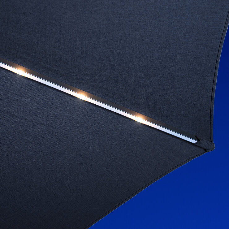 Sunvilla, Sombrilla de Mercado LED de Inclinación Automática de 3M — Imagen 2 de 4