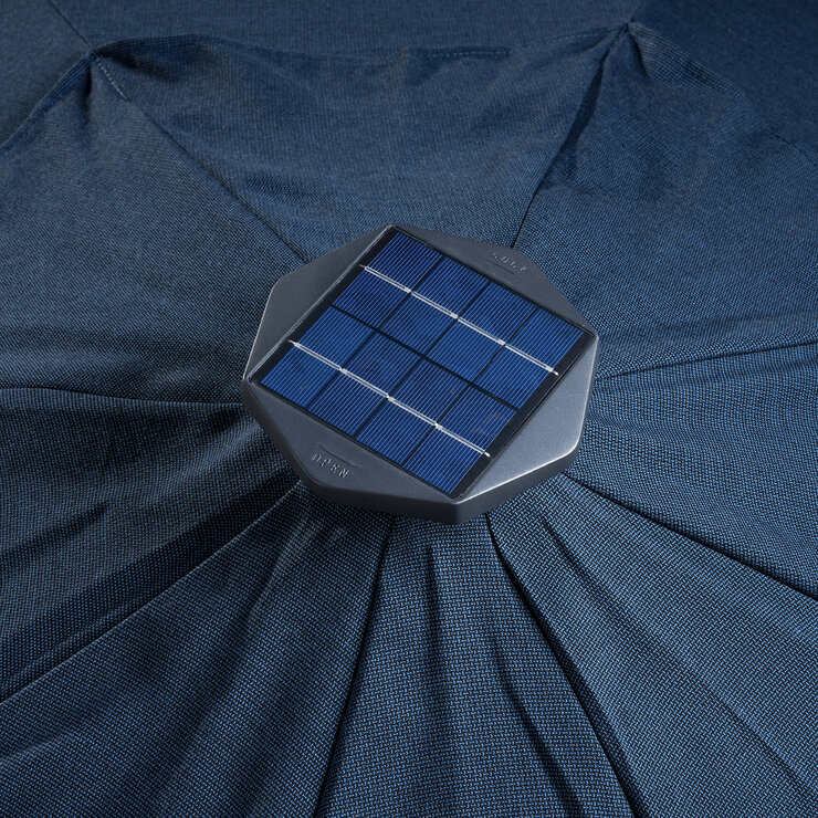 Sunvilla, Sombrilla de Mercado LED de Inclinación Automática de 3M — Imagen 3 de 4