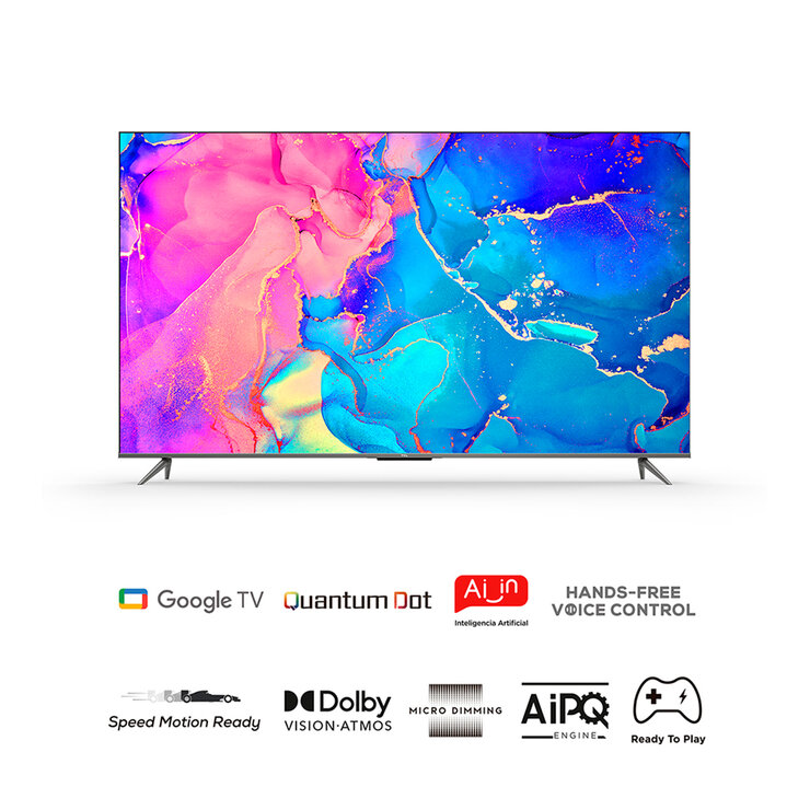 TCL Pantalla 75" QLED 4K UHD Smart TV — Imagen 2 de 4