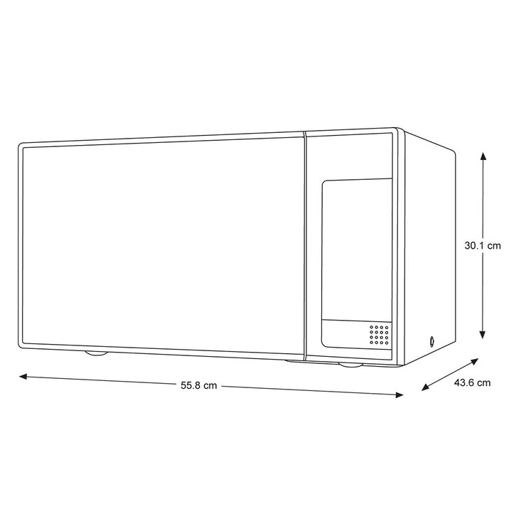 Samsung horno de microondas 1.4' con grill — Imagen 3 de 3