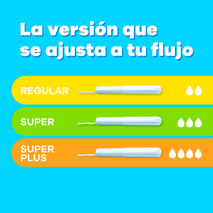 Tampax Super Plus Tampones con Aplicador 50 pzas — Imagen 4 de 4