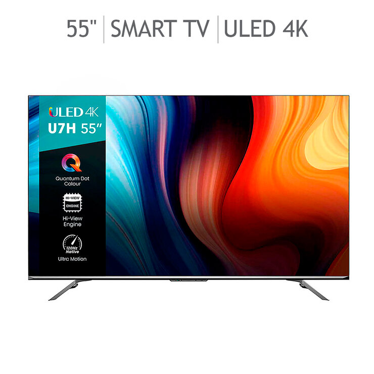 Hisense Pantalla 55U7H ULED 4K Android TV — Imagen 1 de 4