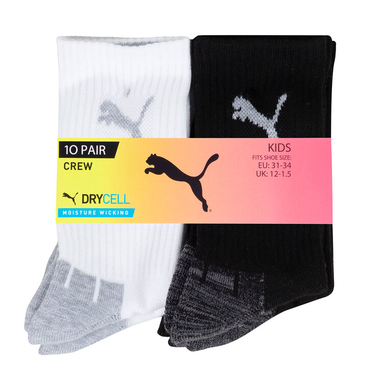 Puma Calcetines para Niña o Niño (10 piezas) Varias Tallas y Colores — Imagen 1 de 3