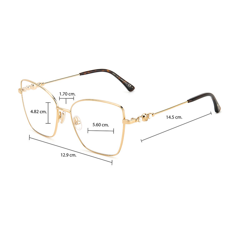 JIMMY CHOO JC357 FWM SÁFILO 56 17 145 — Imagen 3 de 4