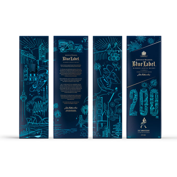Whisky Johnnie Walker Candle 4/750ml — Imagen 2 de 4