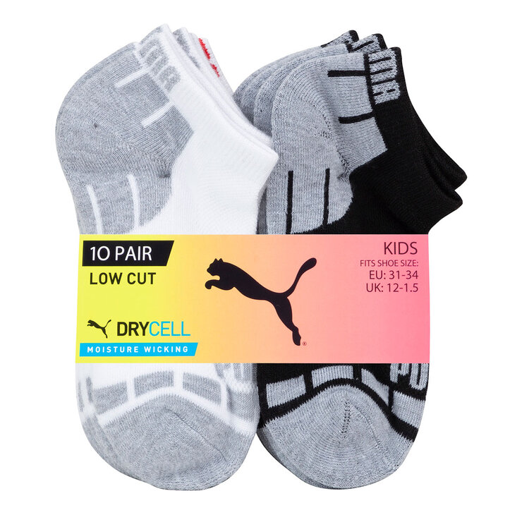 Puma Calcetines para Niña o Niño (10 piezas) Varias Tallas y Colores — Imagen 3 de 3