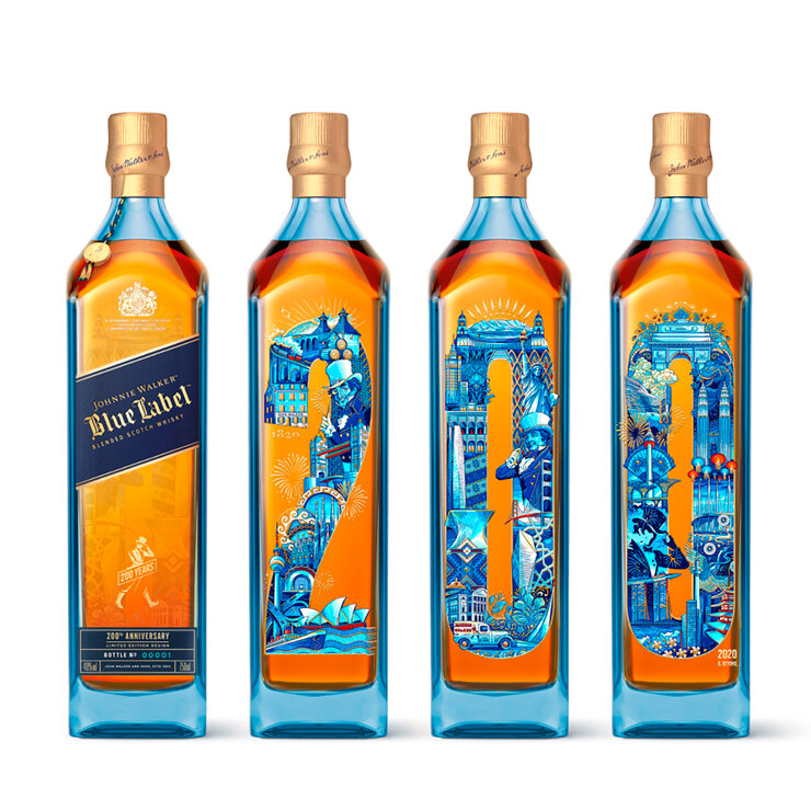 Whisky Johnnie Walker Candle 4/750ml — Imagen 4 de 4