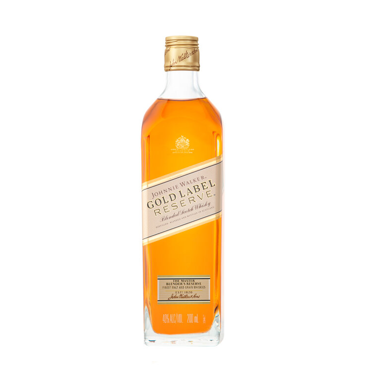 Whisky Johnnie Walker Gold Label 12/200ml — Imagen 1 de 4