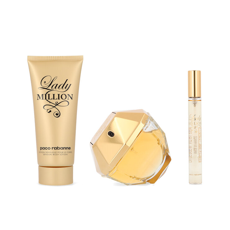Paco Rabanne Lady Million Set 3 pzas — Imagen 1 de 3