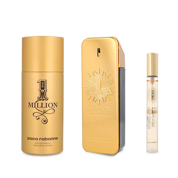 Paco Rabanne One Million Parfum Set 3 pzas — Imagen 1 de 3