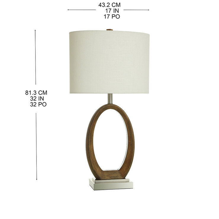 Stylecraft Home Collection, Lámpara de Mesa con Luz Nocturna Led — Imagen 2 de 4
