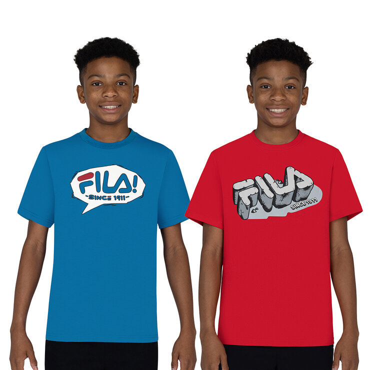 Fila Playera 2 piezas para Niños Varias Tallas y Colores — Imagen 1 de 2