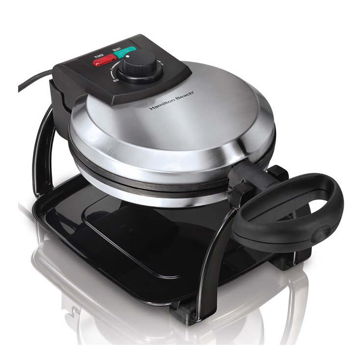 Hamilton Beach, Wafflera Rotatoria estilo Belga — Imagen 1 de 4