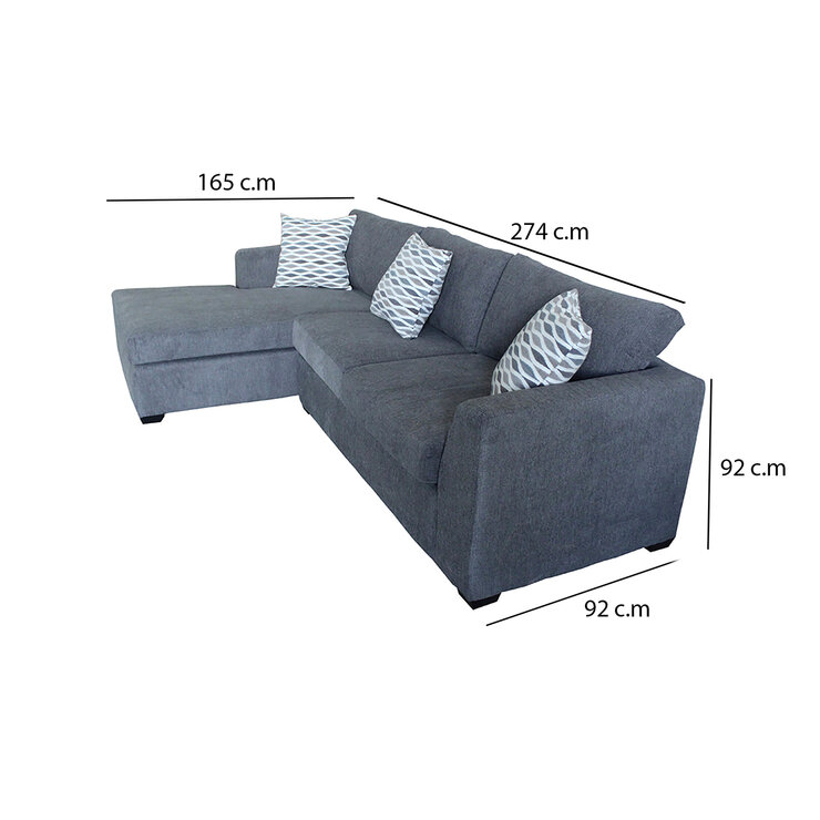 Montbrook Home, Hamilton, Seccional, Color Gris — Imagen 2 de 4