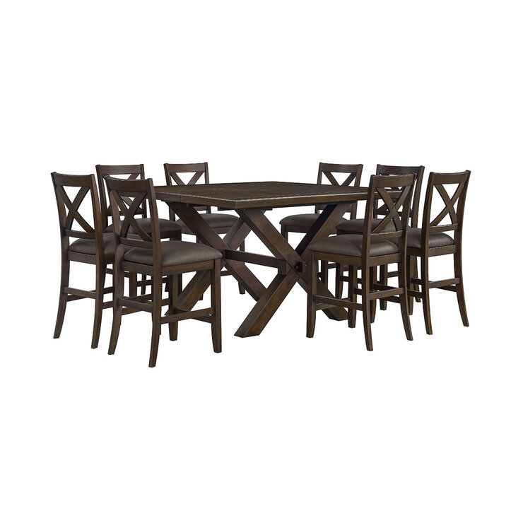 Juego De Comedor Alto De 9 Piezas Langston — Imagen 4 de 4