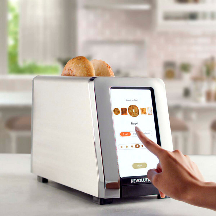 Revolution Cook R180, Kit Tostador + Prensa Para Panini + Parrilla Para Calentar — Imagen 3 de 4