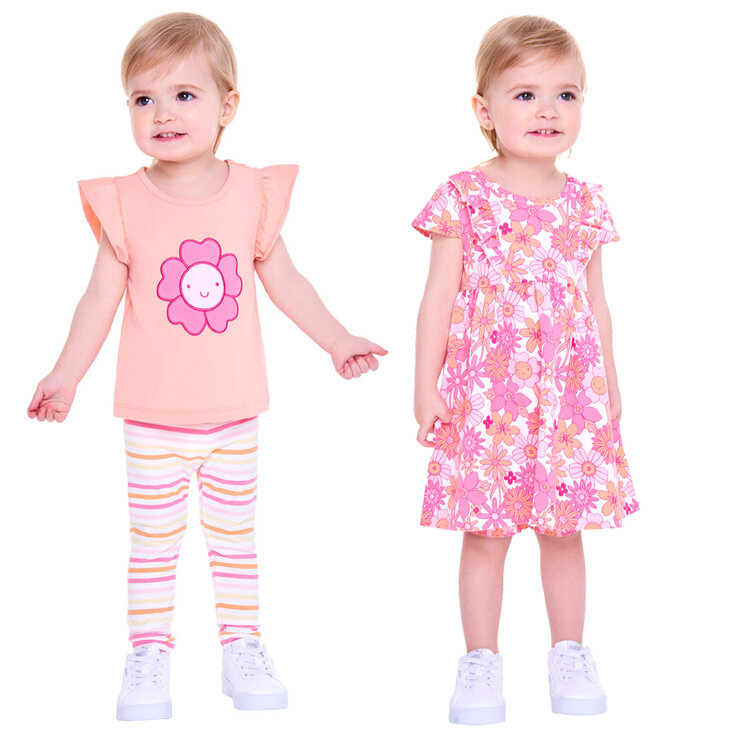 Pekkle Conjunto 4 piezas para Niños y Niñas Varias Tallas y Colores — Imagen 1 de 4