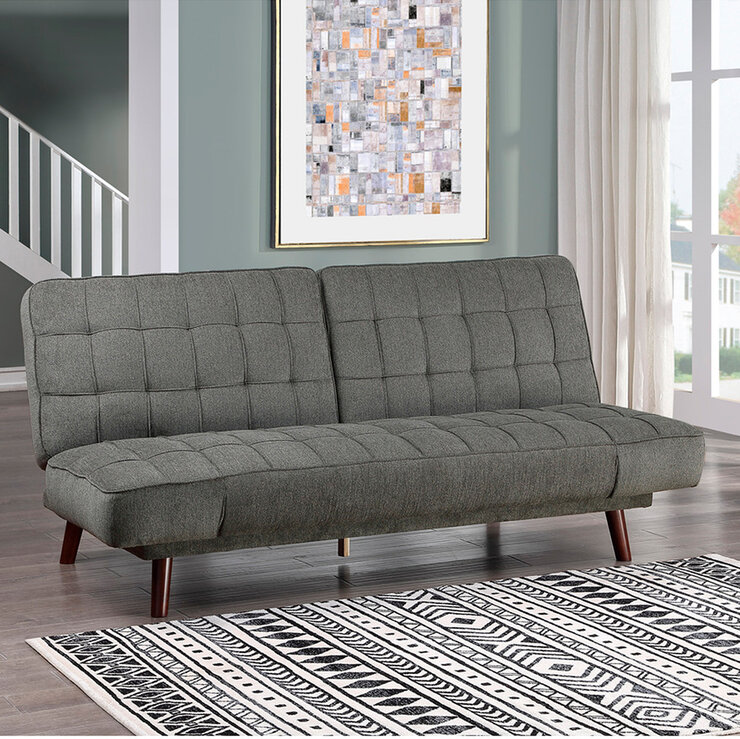 Homelegance, Basilia, Sofá Cama, Color Gris — Imagen 1 de 4
