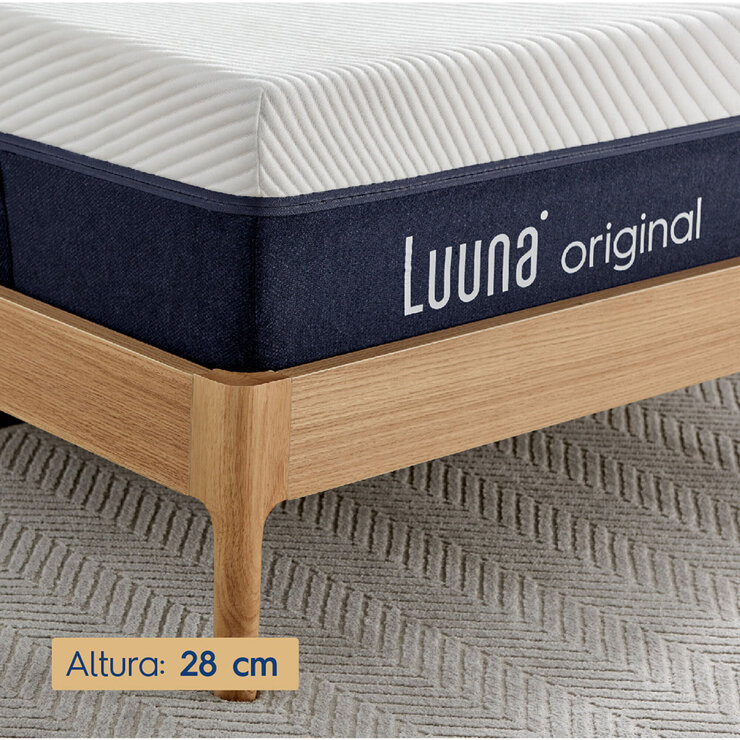 Luuna Colchón Original Memory Foam, King — Imagen 2 de 4