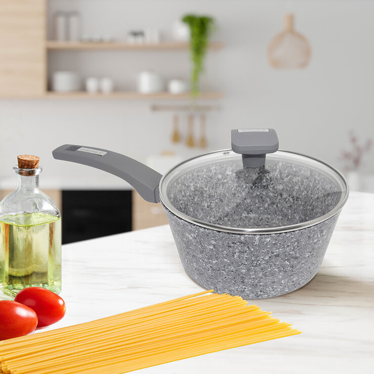 Westinghouse Olla Anti-Adherente de Mármol Gris Granito 20cm — Imagen 1 de 4