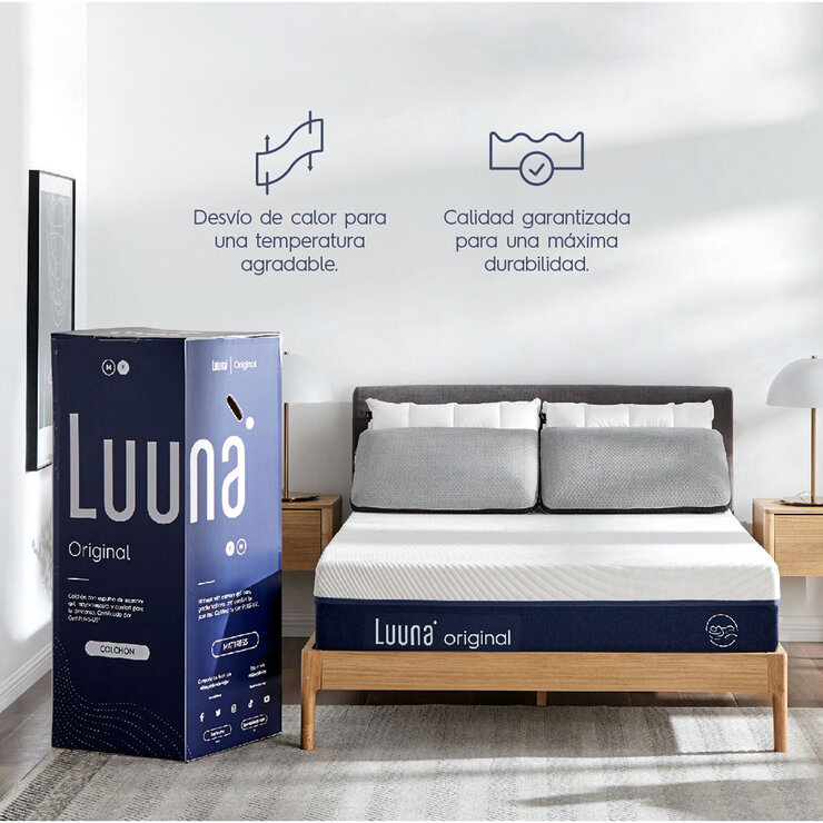 Luuna Colchón Original Memory Foam, King — Imagen 3 de 4