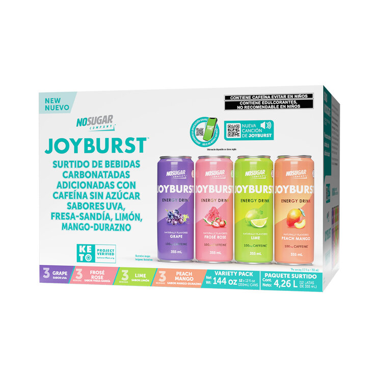 Joyburst Bebida Energética 12 latas de 355 ml — Imagen 2 de 4