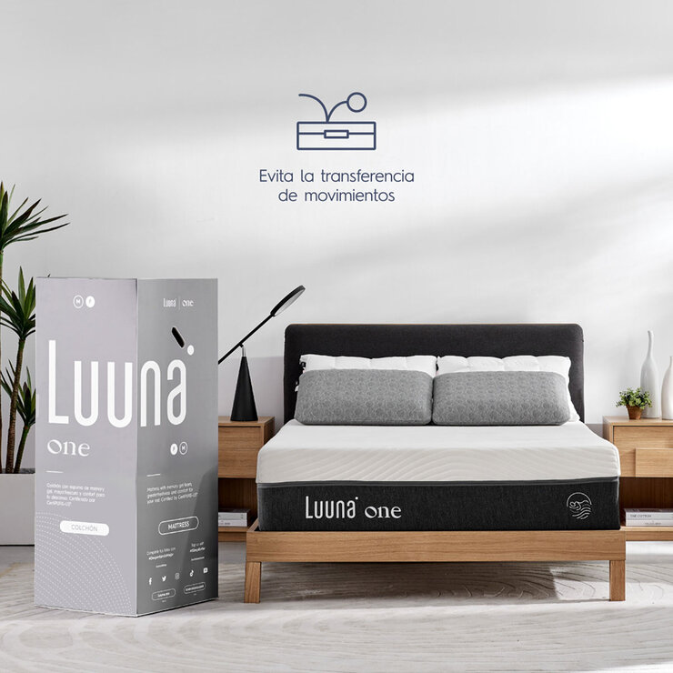 Luuna, Colchón One Memory Foam, King — Imagen 3 de 4