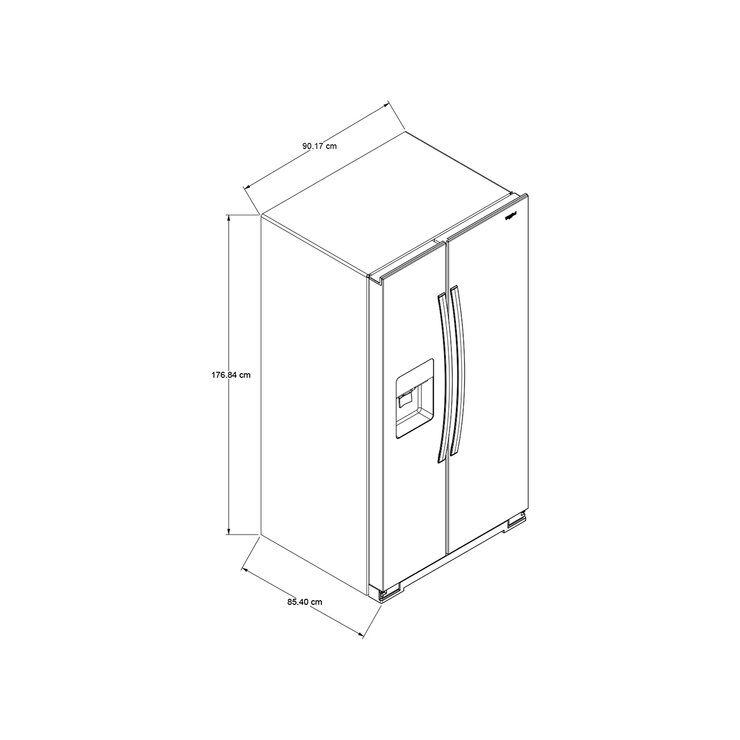 Whirlpool Refrigerador 25' Dúplex — Imagen 4 de 4