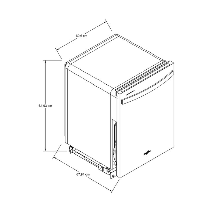 Whirlpool Lavavajillas 60cm 15 servicios — Imagen 3 de 4