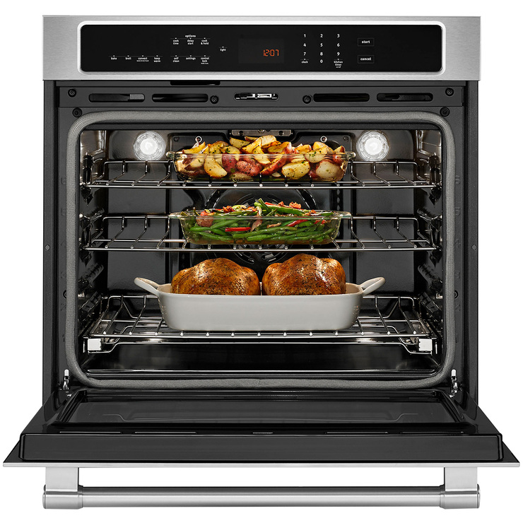 Maytag, horno eléctrico de 76.2cm, acero inoxidable  — Imagen 3 de 4