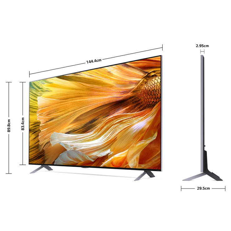 LG Pantalla 65" QNED MiniLED 4K UHD Smart TV — Imagen 2 de 4