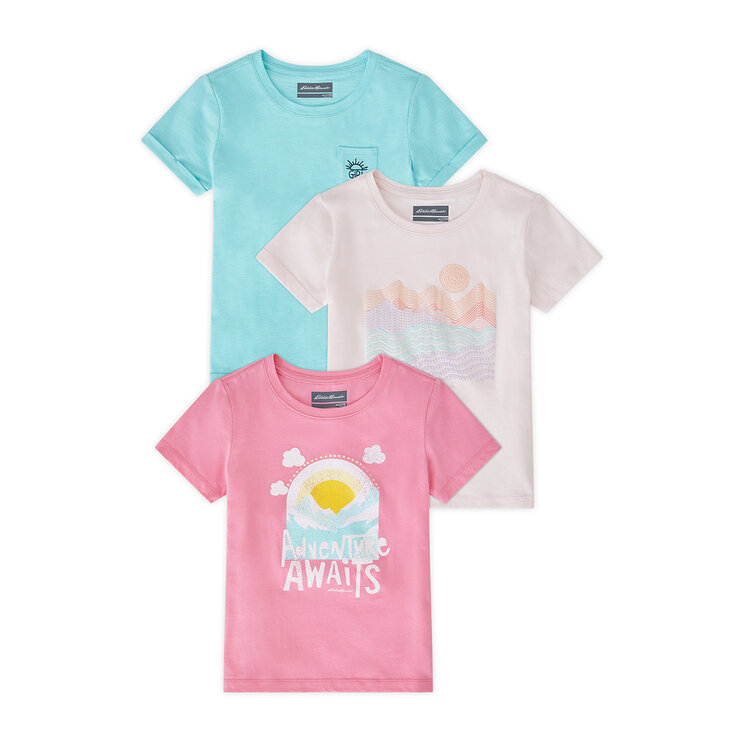 Eddie Bauer Playera 3 piezas para Niños o Niñas Varias Tallas y Colores — Imagen 4 de 4