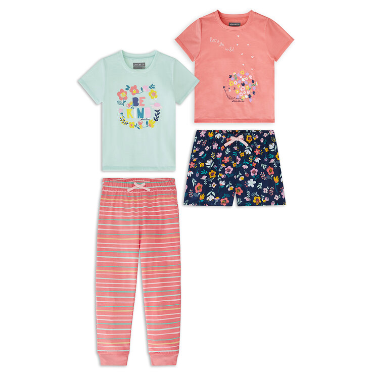 Eddie Bauer Pijama 4 piezas para Niños y Niñas Varias Tallas y Colores — Imagen 1 de 4