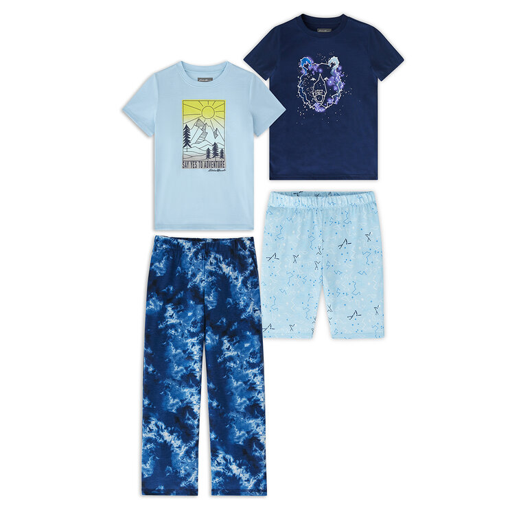 Eddie Bauer Pijama 4 piezas para Niños y Niñas Varias Tallas y Colores — Imagen 3 de 4