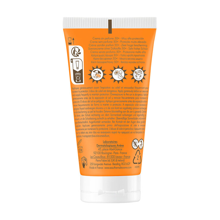 Avène Crema Fotoprotectora sin Color FPS50+ 50 ml — Imagen 3 de 3