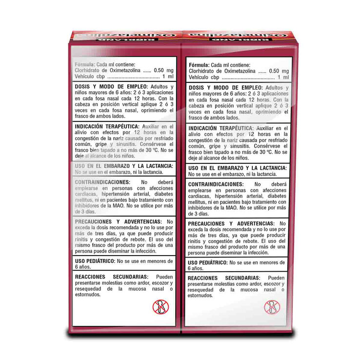 Kirkland Signature Oximetazolina 2 frascos de 30 ml cada uno — Imagen 3 de 3