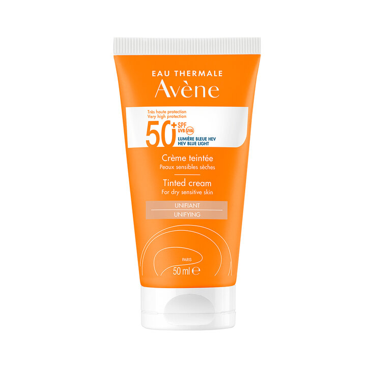 Avène Crema Fotoprotectora con Color FPS50+ 50 ml — Imagen 1 de 3