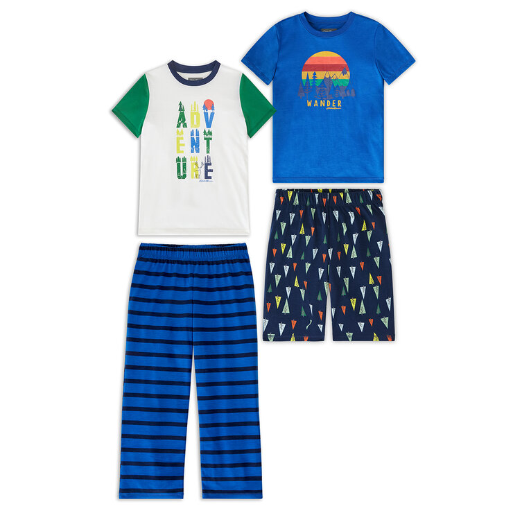 Eddie Bauer Pijama 4 piezas para Niños y Niñas Varias Tallas y Colores — Imagen 4 de 4