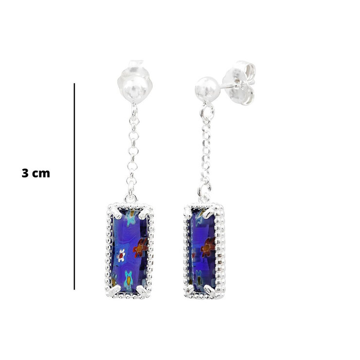 CLIO BLUE ARETES ESLABON .MX (MAYFER) — Imagen 2 de 4