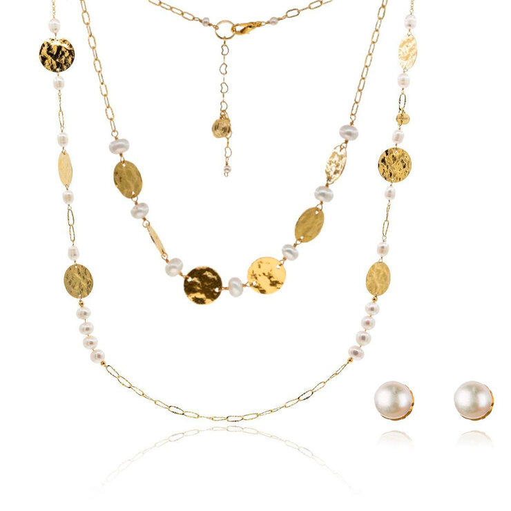 ABLIME JGO 2 COLLARES Y ARETES .MX — Imagen 3 de 4