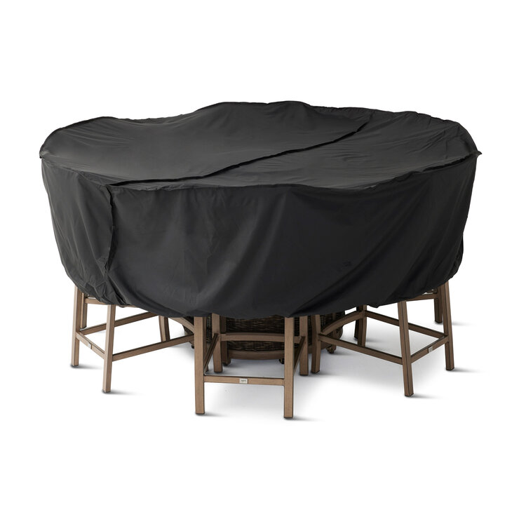 Agio Prairieview Juego de Comedor Alto y Tejido con Fogón 7 piezas — Imagen 3 de 4