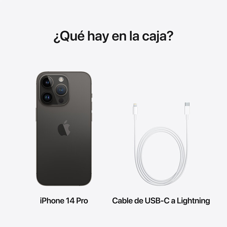 Apple iPhone 14 Pro 128GB Negro Espacial  — Imagen 2 de 4