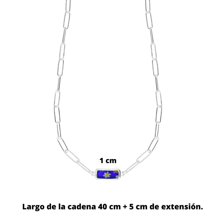 Clio Blue, Collar con Dije de Murano — Imagen 3 de 3