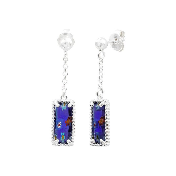 CLIO BLUE ARETES ESLABON .MX (MAYFER)